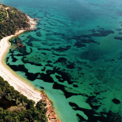 Plage du Benedettu à Lecci