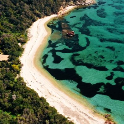 Plage du Benedettu à Lecci