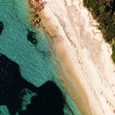 Plage du Benedettu à Lecci