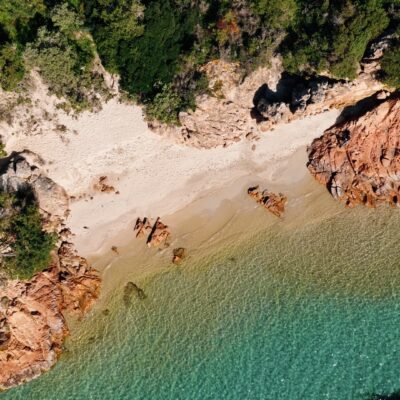 Plage du Benedettu à Lecci