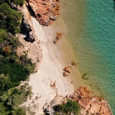 Plage du Benedettu à Lecci