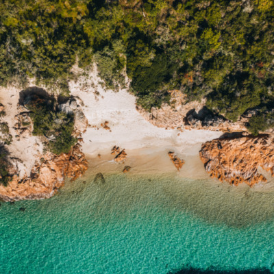 Plage du Benedettu à Lecci