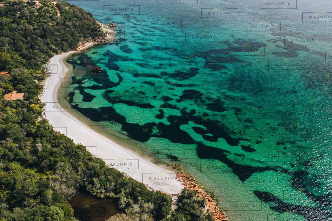 Plage du Benedettu à Lecci