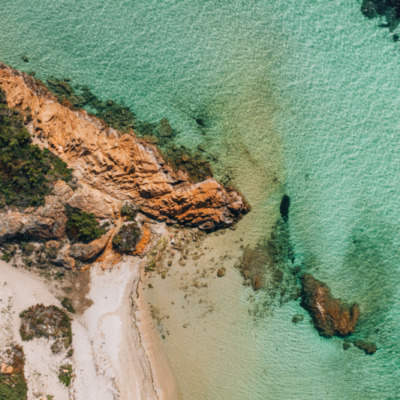 Plage du Benedettu à Lecci