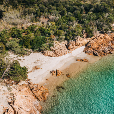 Plage du Benedettu à Bonifacio