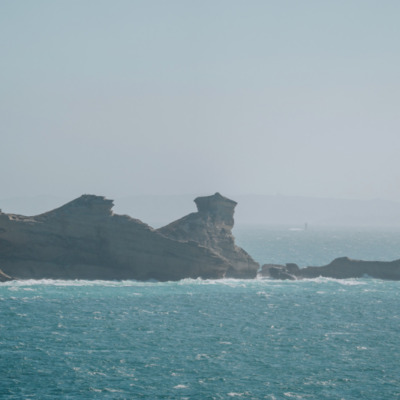 Vue depuis Bonifacio