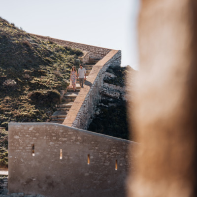 Chemin des rondes à Bonifacio