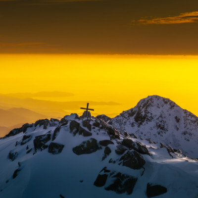 Coucher de soleil au Renosu