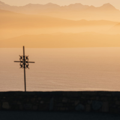 Nonza au coucher du soleil