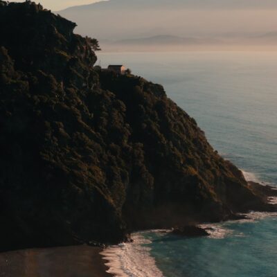 Nonza au coucher de soleil