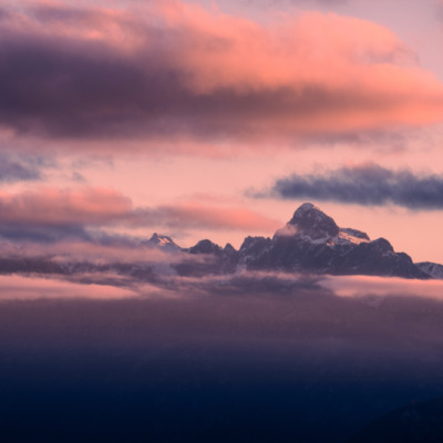 Lever de soleil sur Paglia Orba