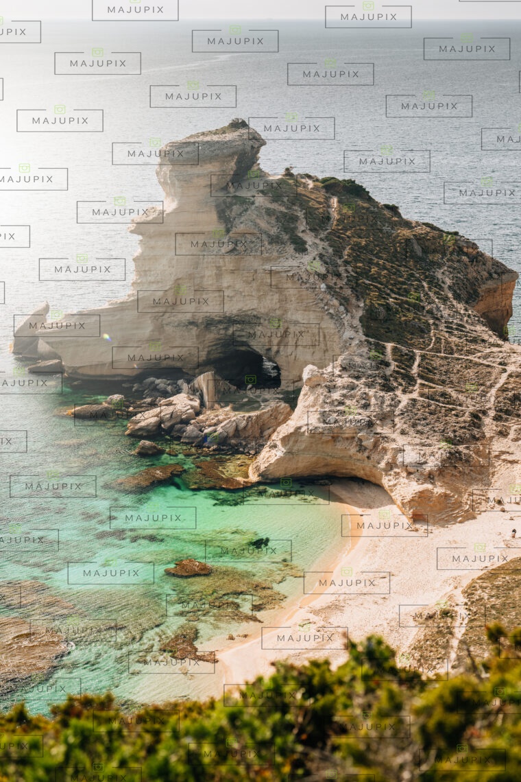 Plage de Pertusato à Bonifacio
