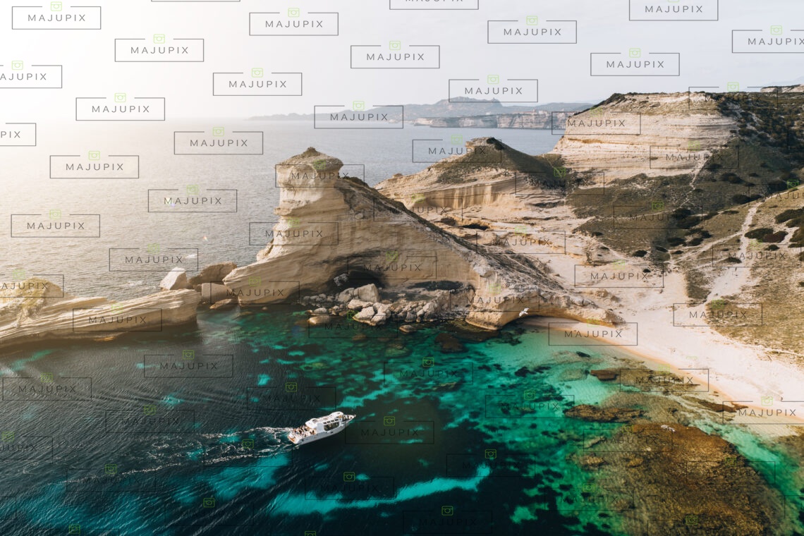 Plage de Pertusato à Bonifacio