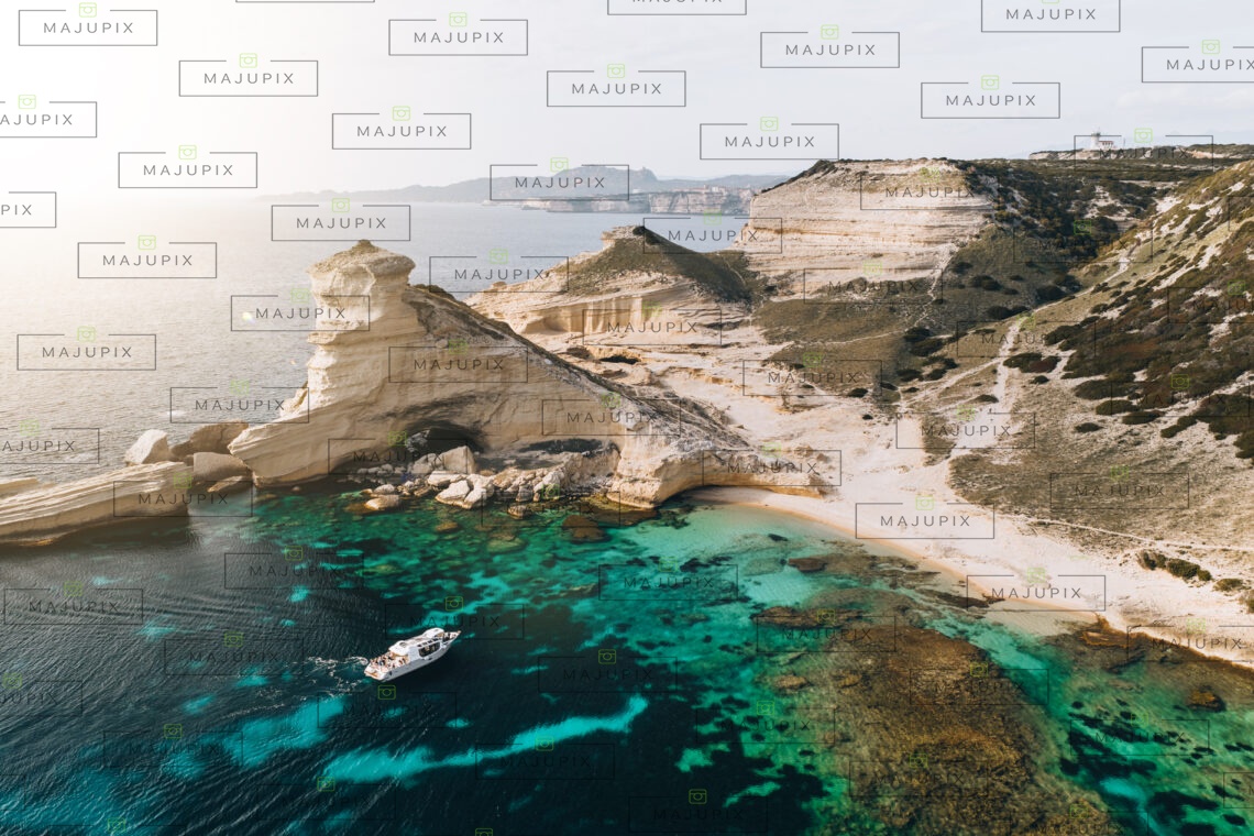 Plage de Pertusato à Bonifacio