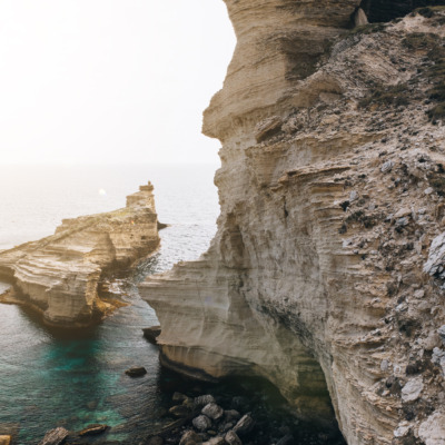 Plage de Pertusato à Bonifacio