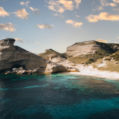 Plage de Pertusato à Bonifacio