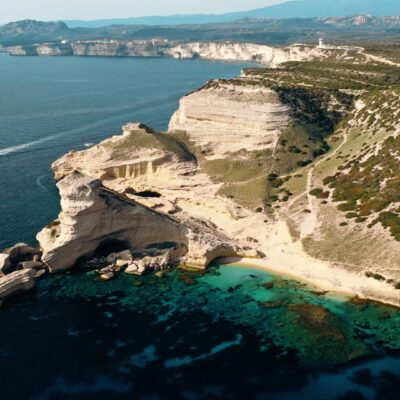 Plage de Pertusato à Bonifacio