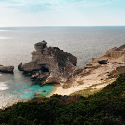 Plage de Pertusato à Bonifacio