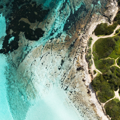 Baie de Piantarella à Bonifacio