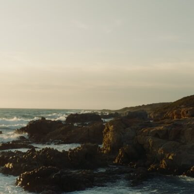 Plage de l'Ostriconi au coucher de soleil