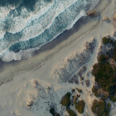 Plage de l'Ostriconi au coucher de soleil