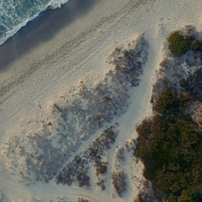 Plage de l'Ostriconi au coucher de soleil