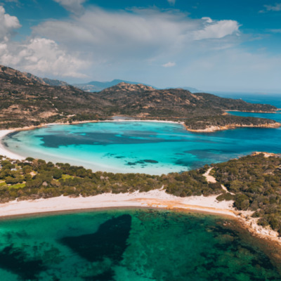 Baie de Rondinara à Bonifacio