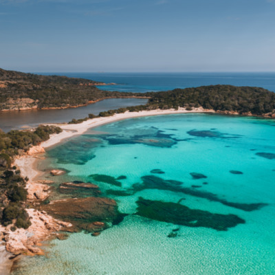 Baie de Rondinara à Bonifacio