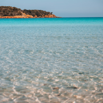 Plage de Rondinara à Bonifacio