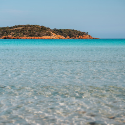 Plage de Rondinara à Bonifacio