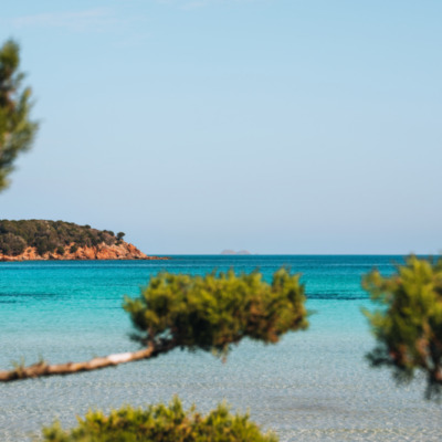 Plage de Rondinara à Bonifacio