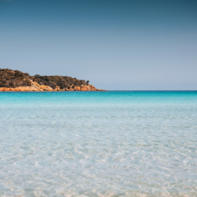 Plage de Rondinara à Bonifacio