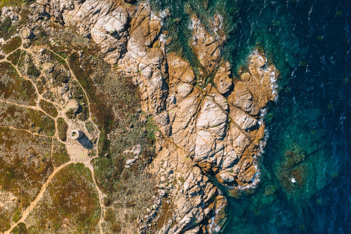 Pointe de Spano en drone