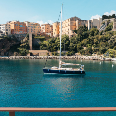 Vieux port de Bastia et sa citadelle