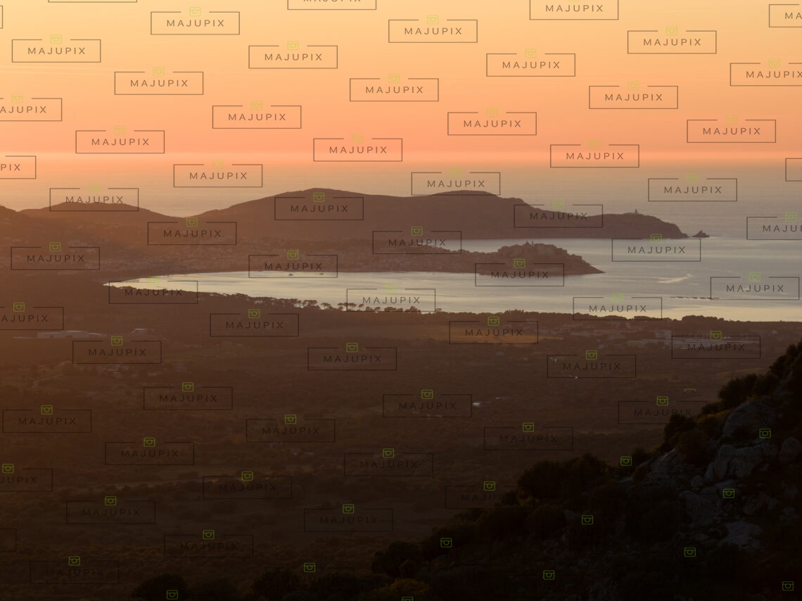 Montemaggiore au coucher de soleil