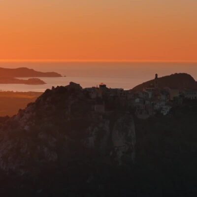 Montemaggiore au coucher de soleil
