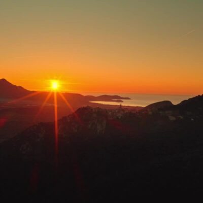 Montemaggiore au coucher de soleil