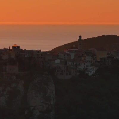 Montemaggiore au coucher de soleil