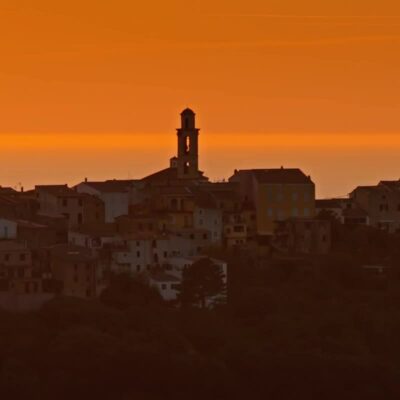 Coucher de soleil à Montemaggiore