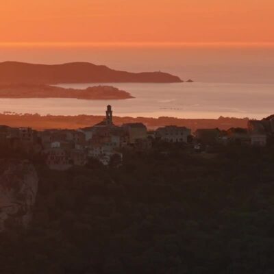 Coucher de soleil à Montemaggiore