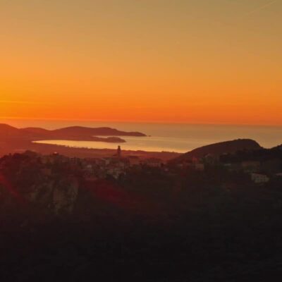 Montemaggiore au coucher de soleil