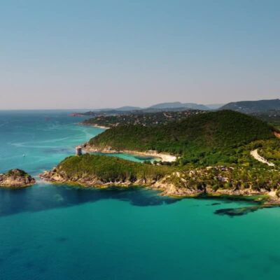 Plage de Fautea et sa tour génoise