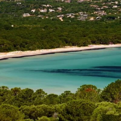 Plage de Pinarello à Porto-Vecchio