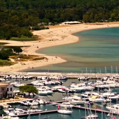 Plage et port de Solenzara