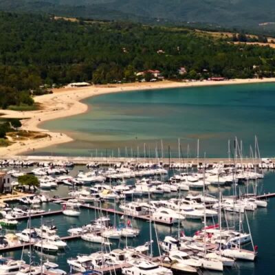 Plage et port de Solenzara
