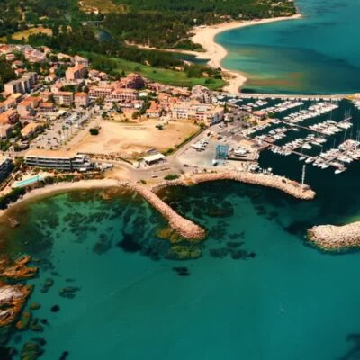 Plage et port de Solenzara