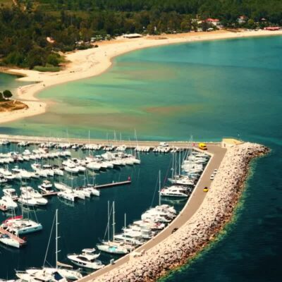 Plage et port de Solenzara